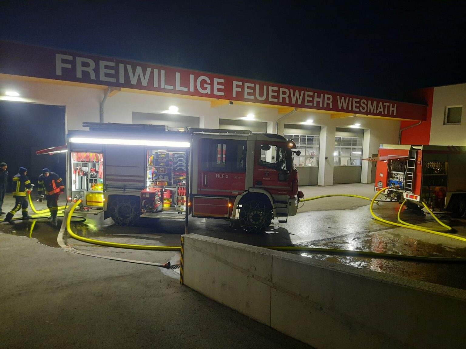 Übungen der Maschinisten Freiwillige Feuerwehr Wiesmath